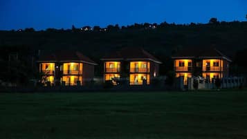 Front of property - evening/night