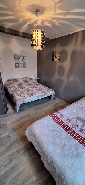 3 bedrooms, iron/ironing board, free WiFi, bed sheets - FAMILY APARTMENT WITH ALL AMENITIES WITHIN WALKING DISTANCE IN THE CITY CENTER (Sainte-Marie-aux-Mines)