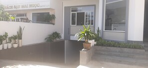 Entrada de la propiedad