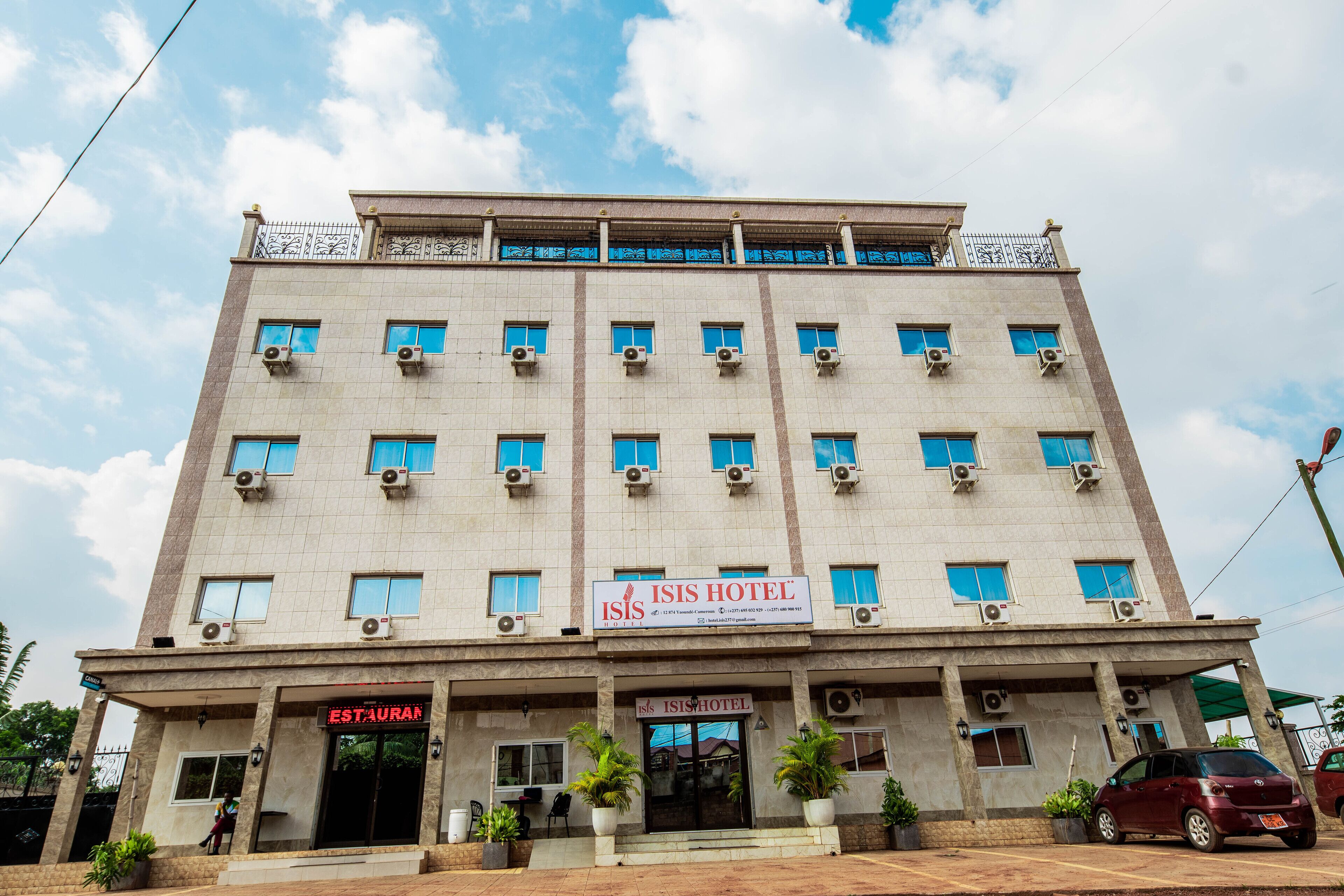 Fachada del alojamiento