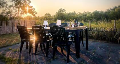 Grimaud 181 - Kustpark Village Scaldia - Semi-detached holiday home with sea view
