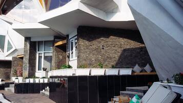 Facciata della struttura