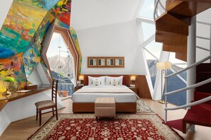 Familienzimmer | Minibar, Schreibtisch, Verdunkelungsvorhänge, schallisolierte Zimmer