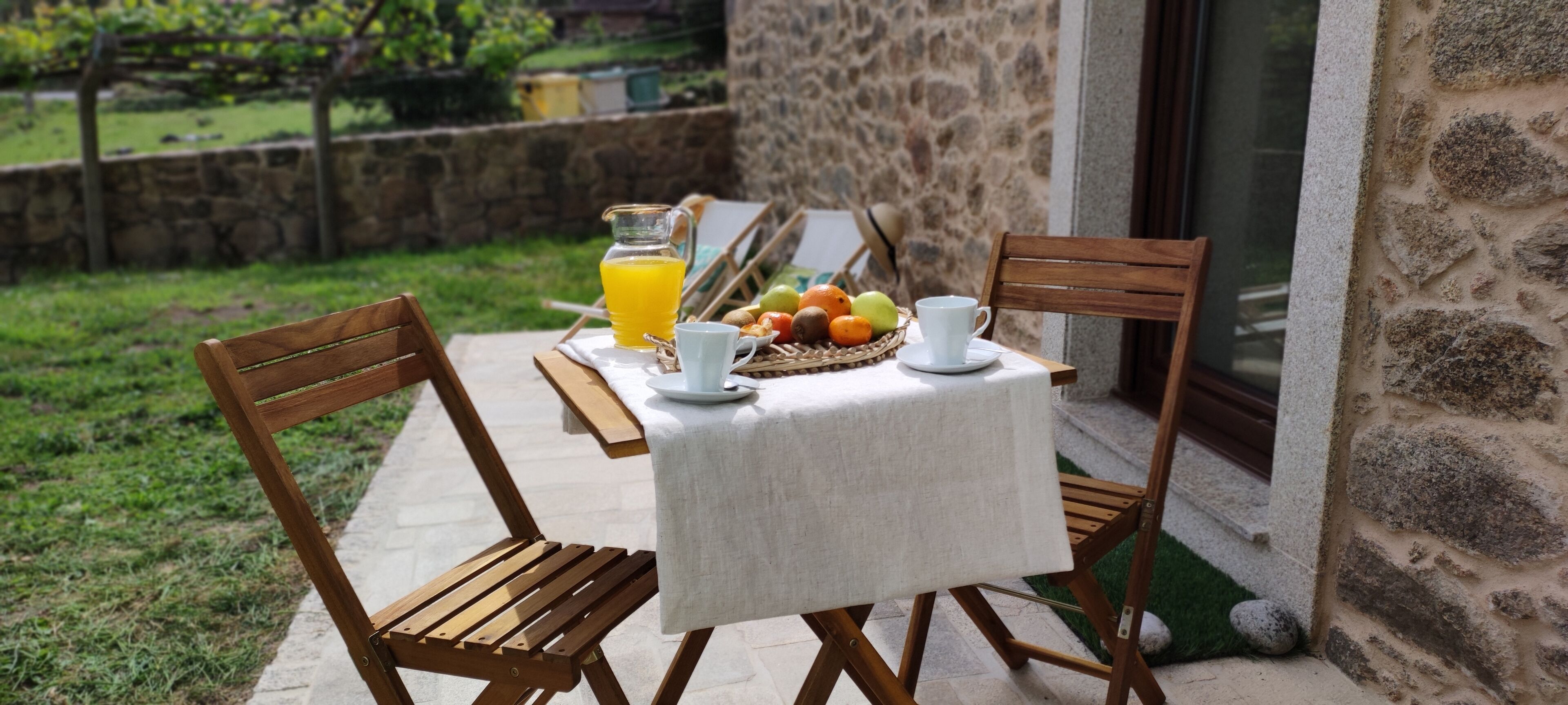 Opções para refeição ao ar livre