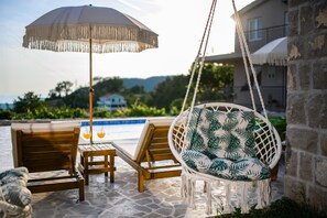 Terrace/patio - Charming Vineyard Villa (Budva)