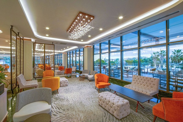 Lobby sitting area