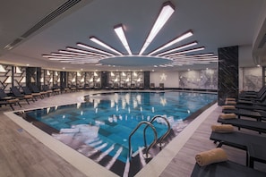 Indoor pool, outdoor pool - Side Stella Elite Resort & Spa 16 Plus - Ultra All Inclusive  (Manavgat)