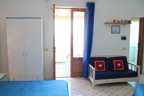 1 bedroom, travel crib, free WiFi, bed sheets
