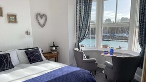 Deluxe Double Room, 1 King Bed, Harbour View | Free WiFi - The Ocean Guest House (Weymouth)