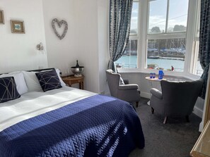 Deluxe Double Room, 1 King Bed, Harbor View | Free WiFi - The Ocean Guest House (Weymouth)