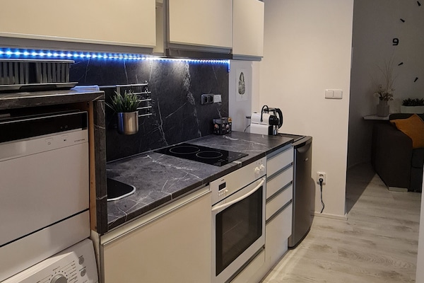 City Apart Daire, 1 Yatak Odası, Küçük Mutfak | Özel mutfak