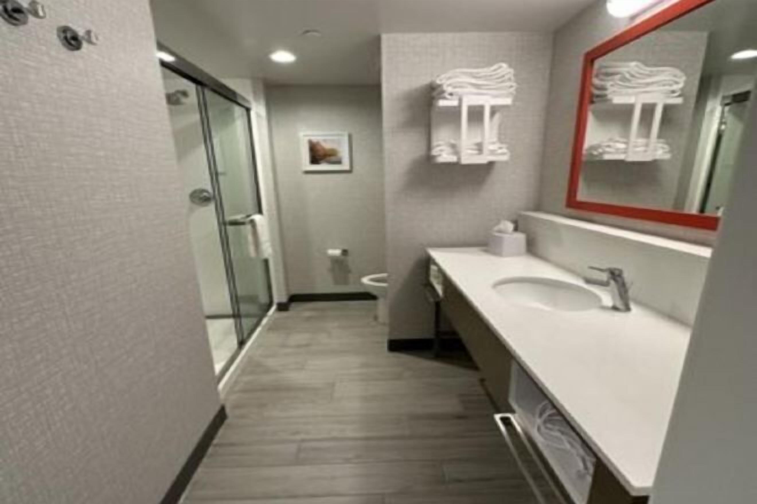 Free toiletries, hair dryer, towels, soap