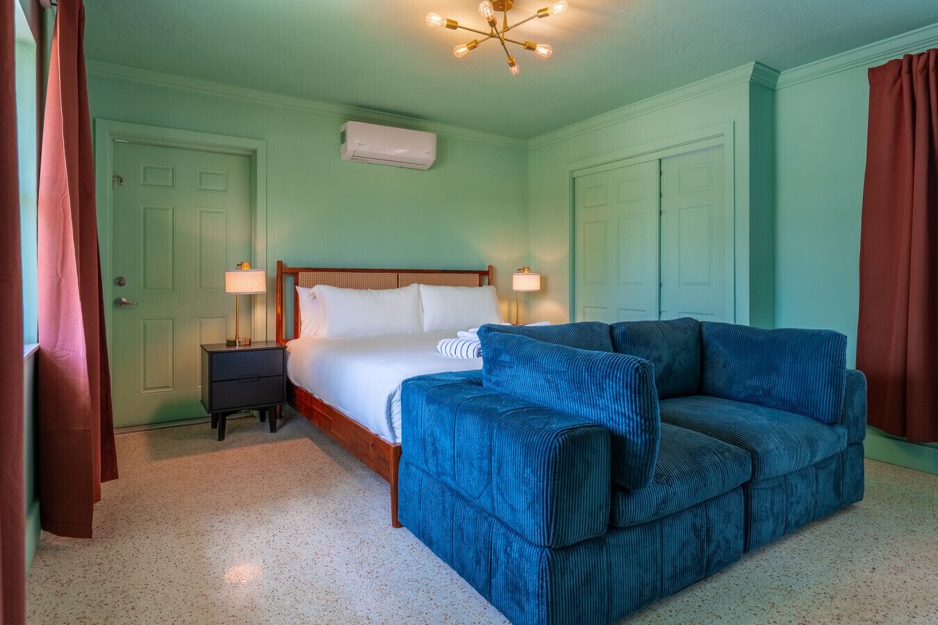 1 soveværelse, skrivebord, strygejern/strygebræt, Wi-Fi