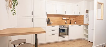 Grande Motte, 6 pers, 4min from the beach, Air-conditioning and private parking.