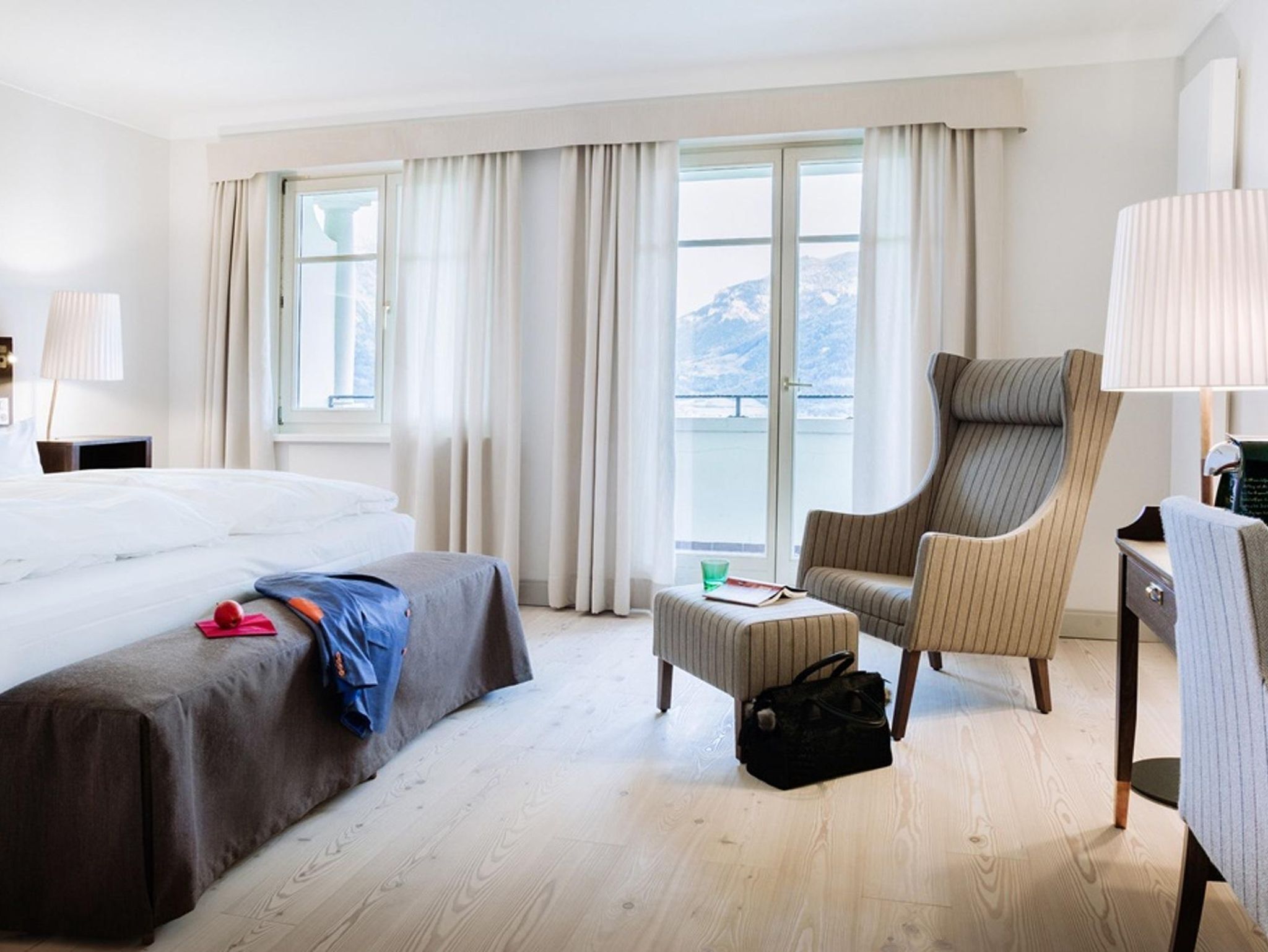 Deluxe double room, balcony (half board) - IMLAUER Hotel Schloss Pichlarn