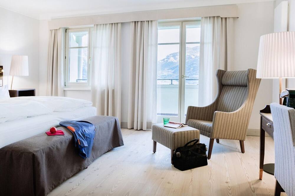 Deluxe double room, balcony (half board) - IMLAUER Hotel Schloss Pichlarn