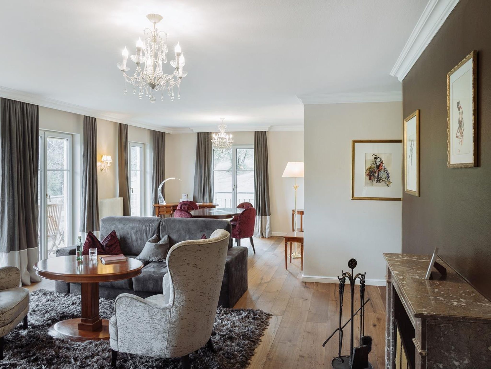 Traditional Suite, balcony (half board) - IMLAUER Hotel Schloss Pichlarn