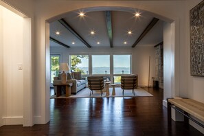 TV, fireplace, books - Sunset Sanctuary | Stunning Views Only Minutes from Downtown Asheville (Asheville)