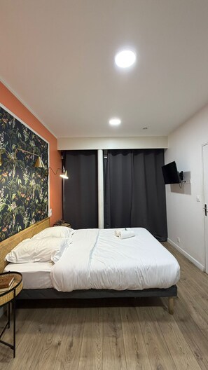 Fer et planche à repasser, Wi-Fi, literie fournie