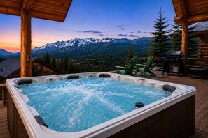 Bain à remous extérieur