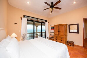 4 bedrooms, in-room safe, iron/ironing board, travel cot