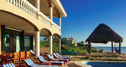 Fabulous Oceanfront Property with Pool, Chef, and Private Beach Access