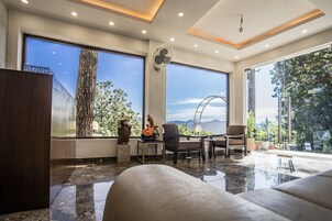 Sala de estar en el lobby