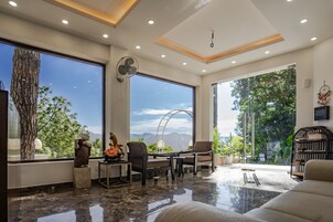 Sala de estar en el lobby