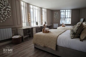 2 soverom, strykejern/-brett, wi-fi (inkludert) og sengetøy