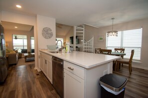 House, Multiple Beds, Kitchen | Private kitchen | Coffee/tea maker - Renovated 2 Br Sleeps 5 With Free Guest Passes (Fripp Island)