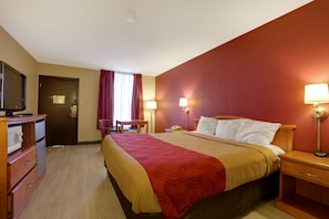 Comfort Room, 1 King Bed, Non Smoking | Premium bedding, down comforters, individually furnished, desk