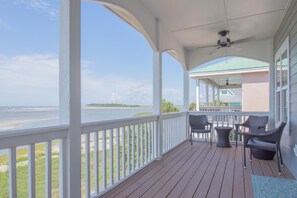 House, Multiple Beds, Balcony, Ocean View | Balcony view - 14 Sea Mist (Fripp Island)