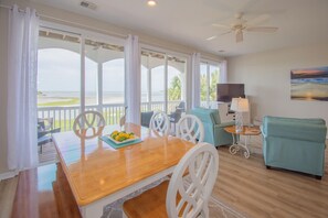 House, Multiple Beds, Balcony, Ocean View | In-room dining - 14 Sea Mist (Fripp Island)