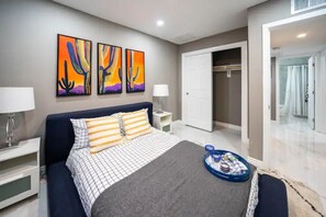 4 bedrooms, iron/ironing board, free WiFi, bed sheets
