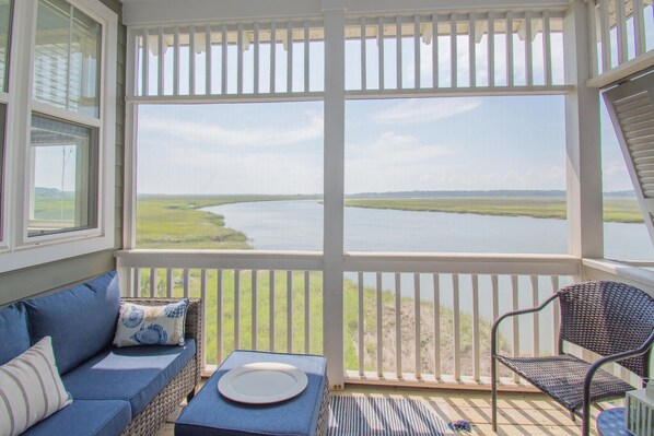 House, Multiple Beds, Balcony, River View | View from room - 33 Quarterdeck Ln-terrapin Station (Fripp Island)