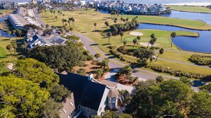 Aerial view - 101 Ocean Point Dr (Fripp Island)