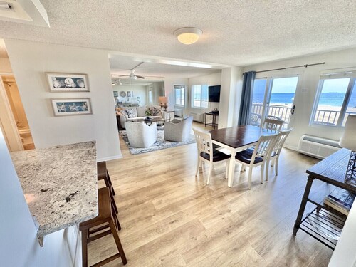 Watch The Dolphins From Spacious Oceanfront Condo!