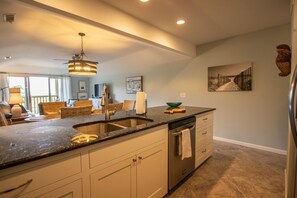 Condo, Multiple Beds, Kitchen | Private kitchen | Coffee/tea maker