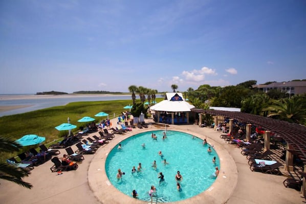 Pool - 180 Beach Club Villa (Fripp Island)