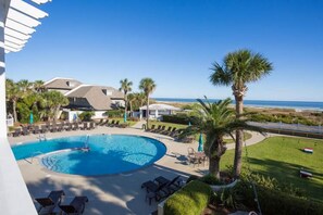 Pool - Newly Updated Home w/ Fishing Dock & Marsh Views - Steps From Beach Club (Fripp Island)