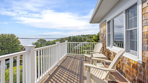 Beautiful Southampton Home with breathtaking waterfront views, front porch,...