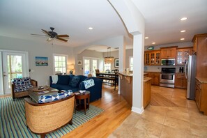 House, Multiple Beds, Kitchen | Living area - Gorgeous two Story Home Located in the Heart of Fripp Island (Fripp Island)