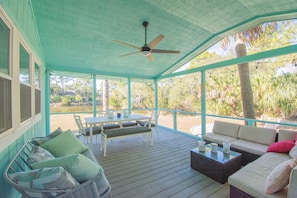 House, Multiple Beds, Garden View | Living room