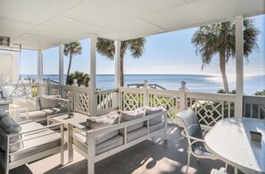 House, Multiple Beds, Balcony, Ocean View | Outdoor dining