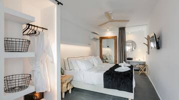 She Mykonos No6 | 1 quarto, roupas de cama premium