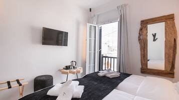 Standard Double with Balcony | Premium bedding, memory-foam beds, minibar, in-room safe