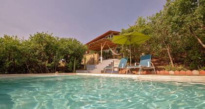 A beautiful loft in nature but close to the city, with pool /streamer