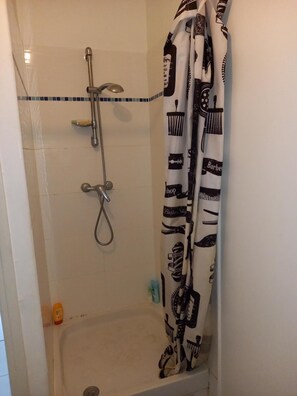 Shower - F2 apartment in Roches Carrées (Le Lamentin)