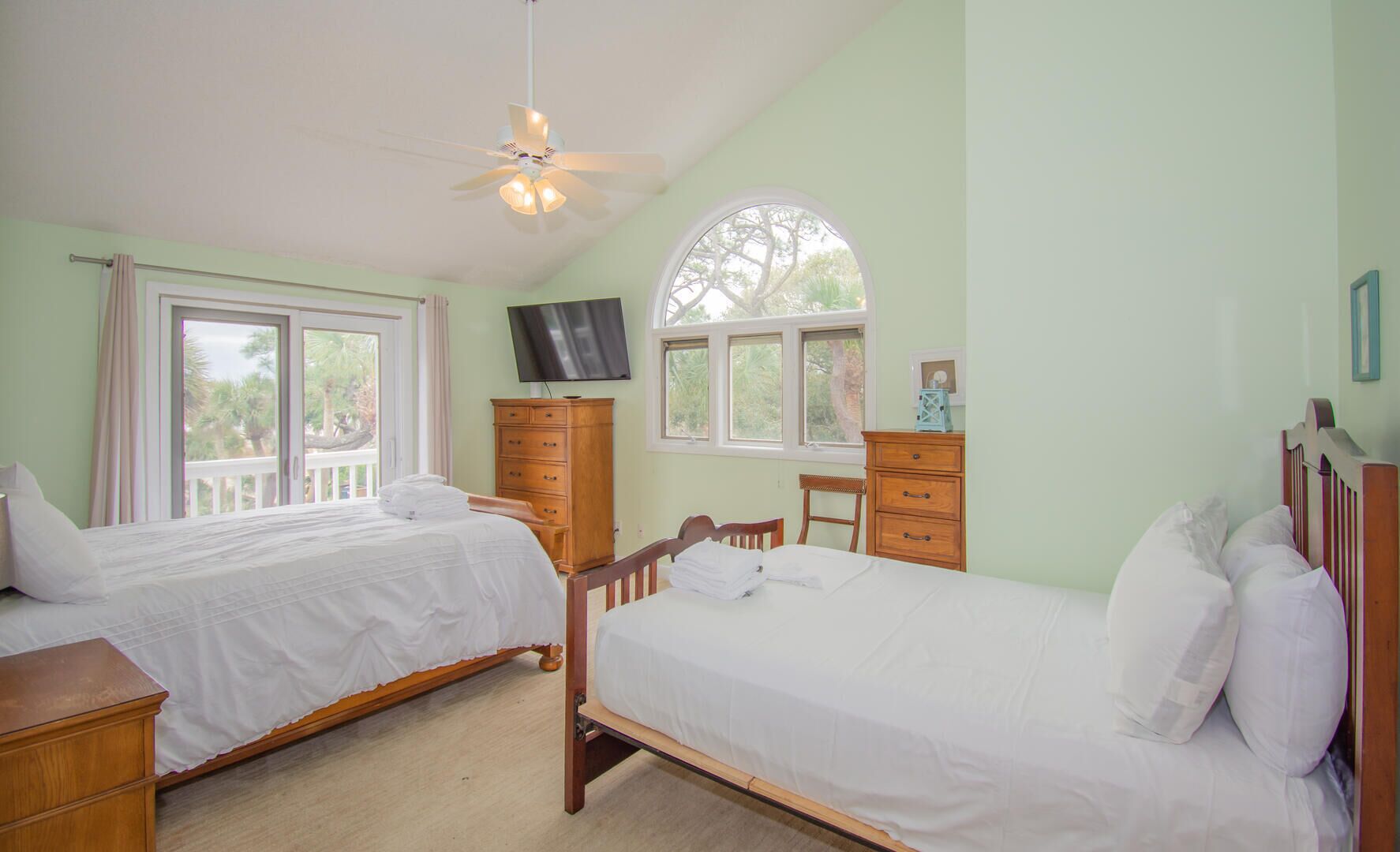 独立别墅, 多张床, 使用泳池, 海洋景观 | 5 多间卧室、特色装修、特色  家居、床单