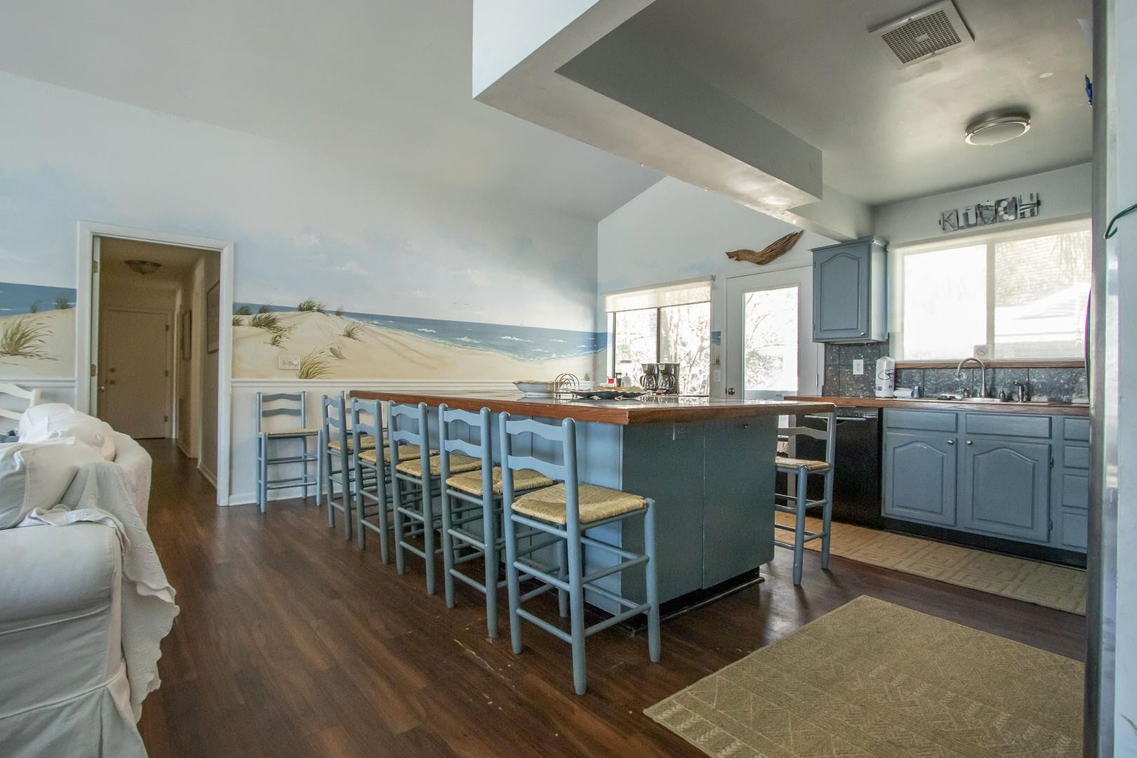 House, Multiple Beds, Kitchen, Ocean View | Private kitchen | Coffee/tea maker